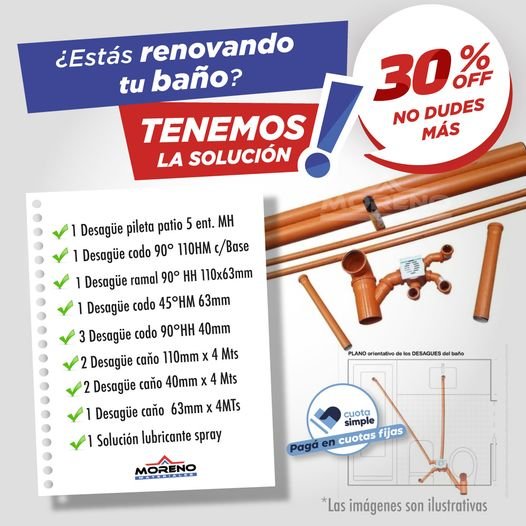 COMBO INSTALACIÓN DESAGÜE BAÑO!