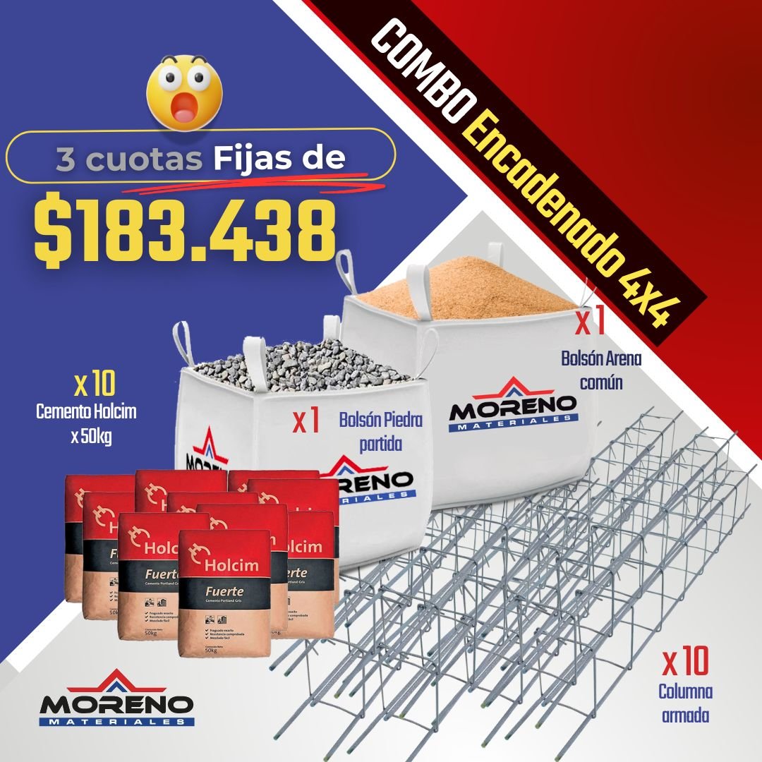 COMBO BASE ENCADENADO 4X4